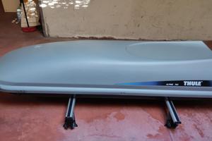 Portatutto portasci box + barre - Thule Alpine 700
