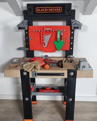 Tavolo attrezzi Black Decker gioco bambini