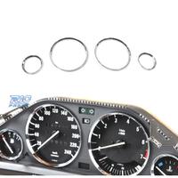 CERCHI CROMATI QUADRO STRUMENTI BMW E30 LOOK M3