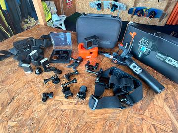 GoPro 11 Black+Gimbal+lenti+accessori