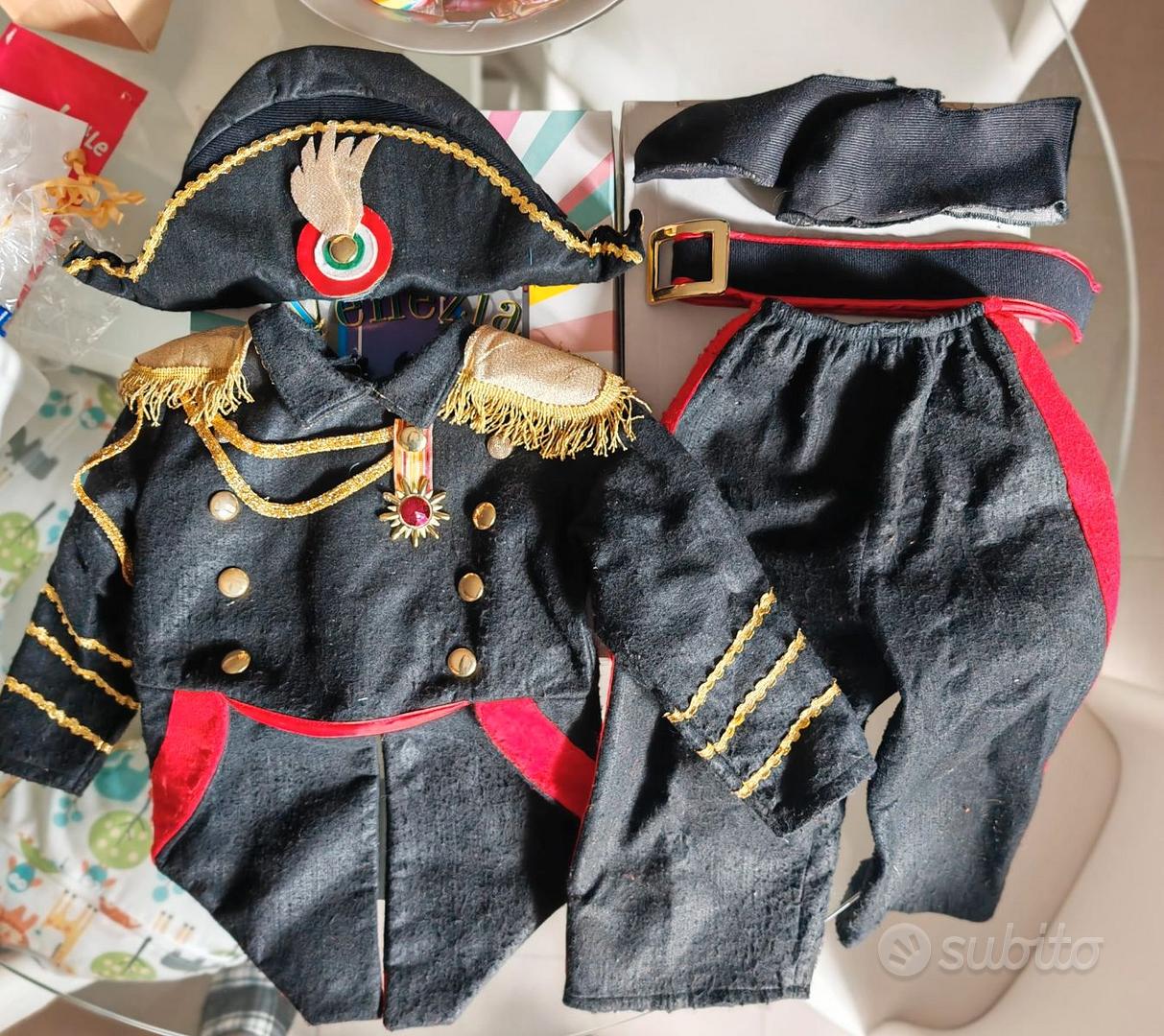 Carnevale Veneziano Carabiniere Vestito Di Carnevale Vestito