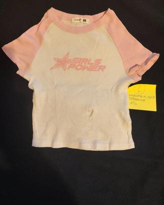 maglietta terranova  bambina taglia xs