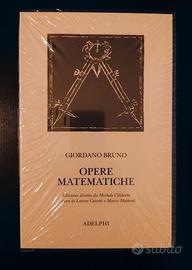 OPERE MATEMATICHE -
BRUNO GIORDANO, Adelphi Nuovo
