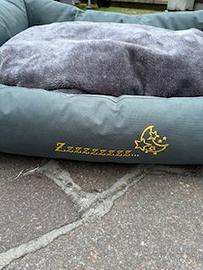 Cuccia Sleepy Time Grey con cuscino