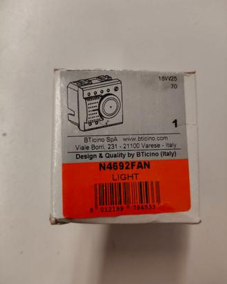BTICINO N4692FAN SCS SONDA PER FAN-COIL LIGHT term