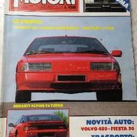 Torino Motori Dicembre 1985 Peugeot 305 Alpine V6