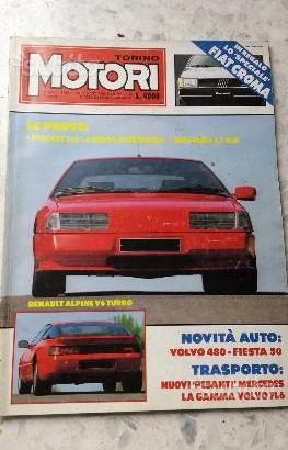 Torino Motori Dicembre 1985 Peugeot 305 Alpine V6