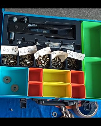 kit rivettatrice professionale Wurth Zebra 