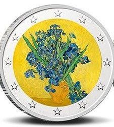 Collezionedi 8 monete serie  "Van Gogh" Olanda