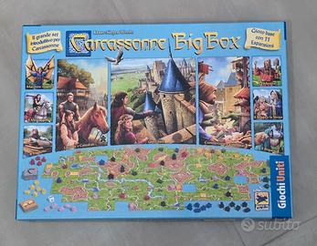 Gioco da tavolo Carcassonne Big Box, versione 2017