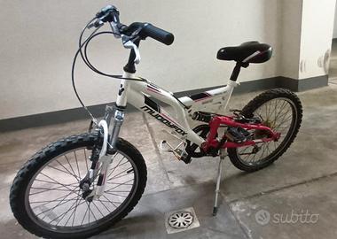 MTB Muddyfox 20" full suspension, ragazza/bambino.