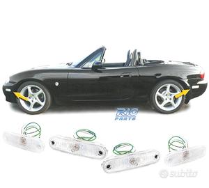 FRECCIE LATERALI PER MAZDA MX5 89-05 BIANCO