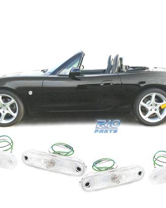 FRECCIE LATERALI PER MAZDA MX5 89-05 BIANCO