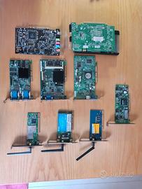 vecchie schede PCI, AGP, PCI-E