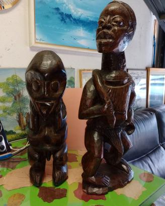 2 Statuette africane
