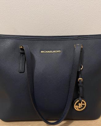 Borsa Michael Kors blu scuro