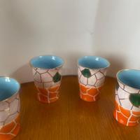 Set brocca e bicchieri ceramiche  Pucci umbertide