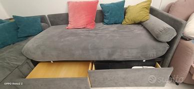  Divano letto singolo  sempre pronto 
