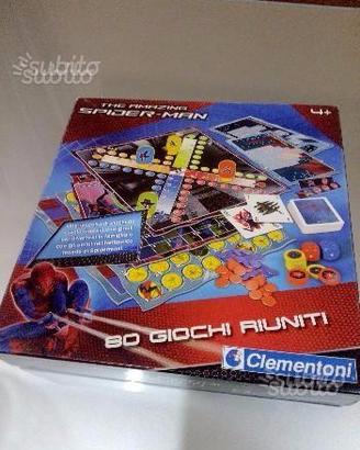 Spider-Man Clementoni 80 giochi riuniti
