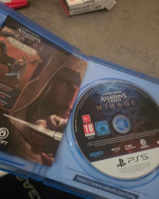 Assasins creed mirage +Forspoken per PS5