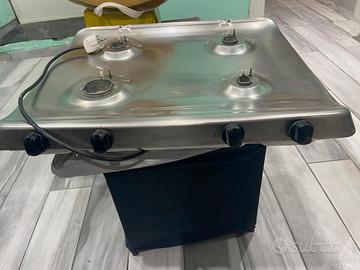 Piano cottura indesit da incasso 4 fuochi 