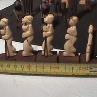 miniature saggi tribali Africa 1950