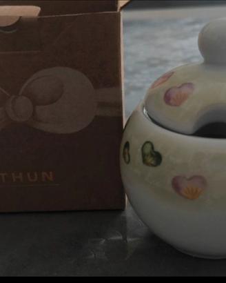 Zuccheriera THUN con coperchio – nuova