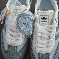 Adidas sambae dennim blue  unisex 
