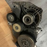 Alternatore e comp aria condizionata punto panda