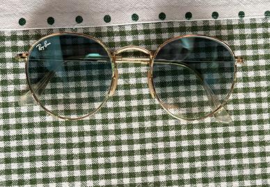 Rayban round metal