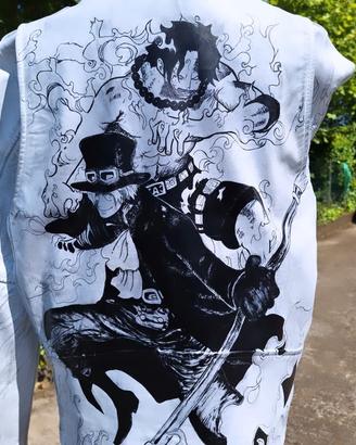 Giacca da collezione one piece manga