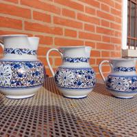 ceramica di faenza- set brocca (caraffa)