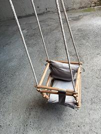 Altalena in legno