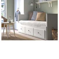 Letto singolo IKEA HEMNES cameretta + 2 materassi
