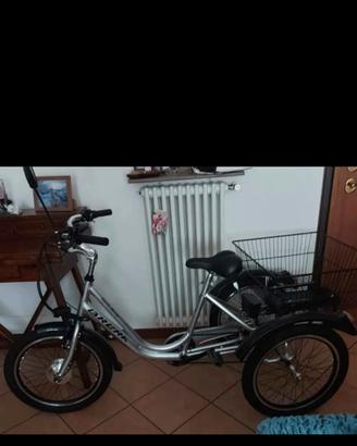 triciclo tre ruote elettrico