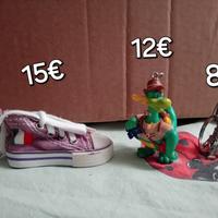 6 pezzi portachiavi vintage anni 90