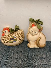 Formelle Thun - gallina e gatto