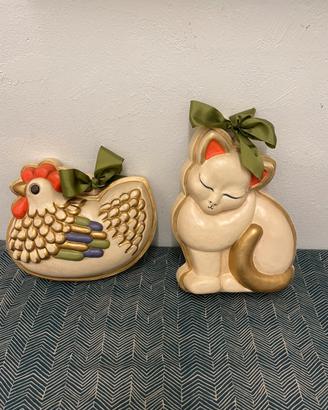 Formelle Thun - gallina e gatto