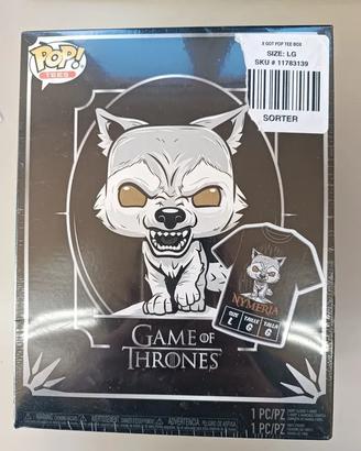 Game Of Thrones - Boxed T-Shirt Pop + Pop - Nymeri