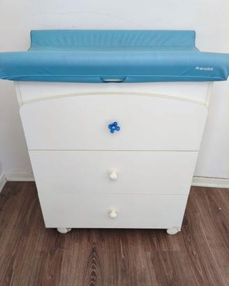 Fasciatoio e cassettiera Prenatal