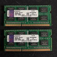 Kingston 8GB (4Gx2) 4Gb 1333Mhz Ddr3  SODIMM
