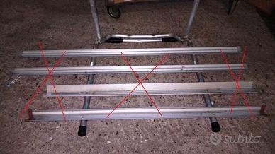 PORTABICI 4 POSTI CAMPER CARAVAN SUPPORTO