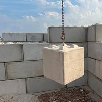 Blocchi Lego 60x60x60 calcestruzzo