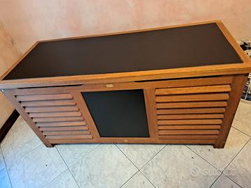 Cassapanca JUTLANDIA in Legno Massiccio