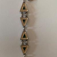 Braccialetto vintage argentato