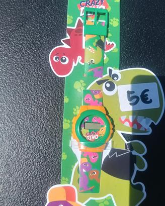 Orologio da polso bimbi dinosauro 