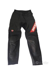 PANTALONE DUCATI UOMO TG 42 PELLE COD 21
