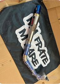 scarico artigianale da corsa