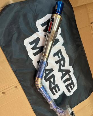 scarico artigianale da corsa