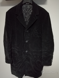 Cappotto velluto uomo